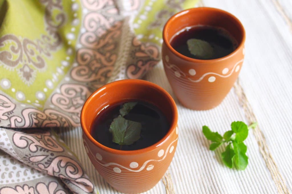 Refreshing Basil Tea