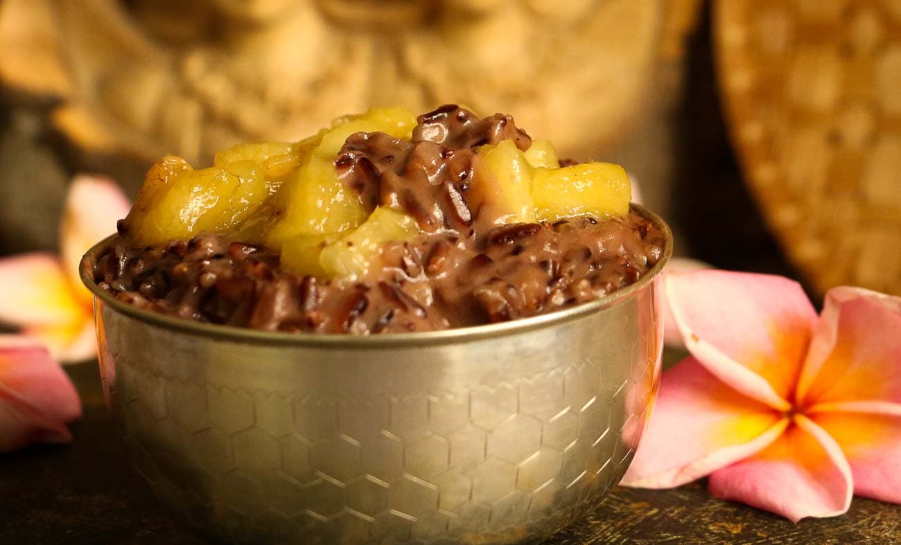 Balinese Black Rice Pudding