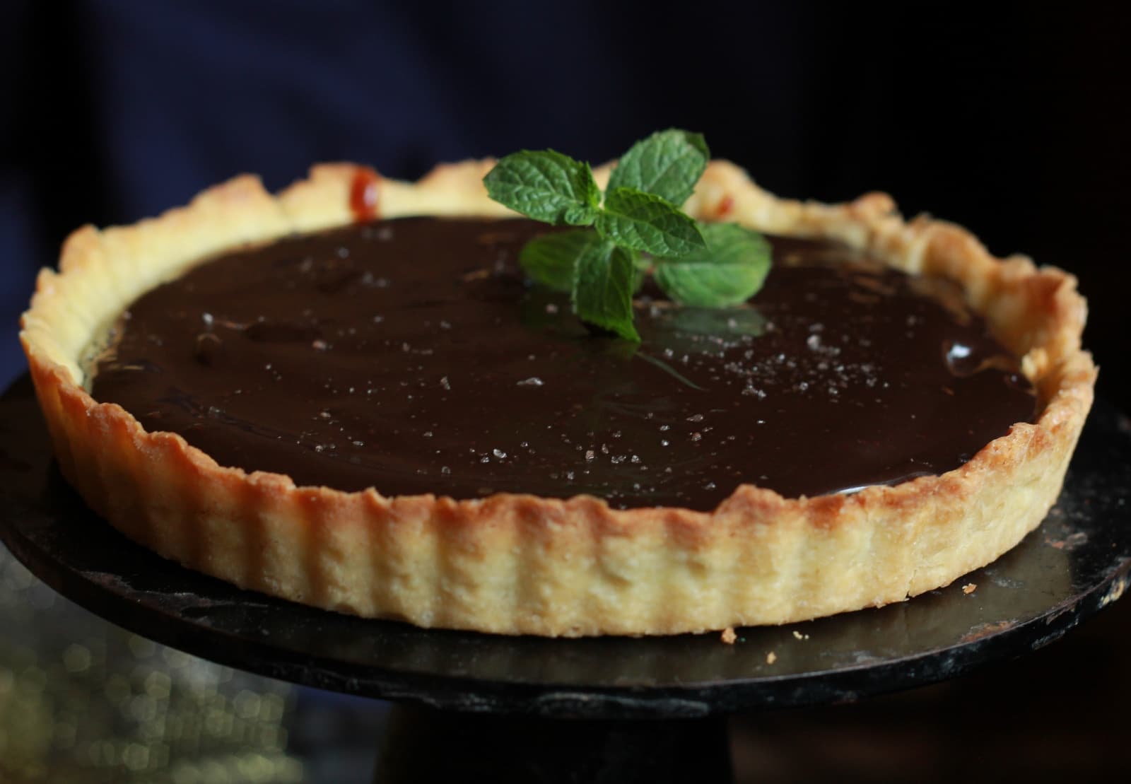 Chocolate Salted Caramel Tart