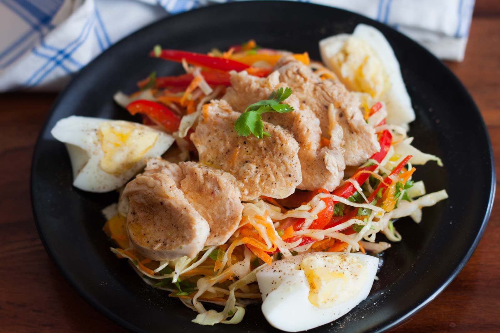 Steamed Chicken Salad